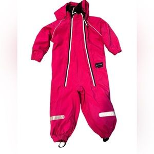 Polarn O Pyret Sweden Fuschia Winter Ski Suit